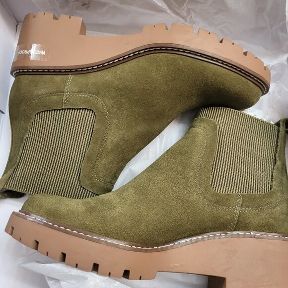 Aqua College Green Ankle Bootie Size: 6 NWT - Picture 8 of 9